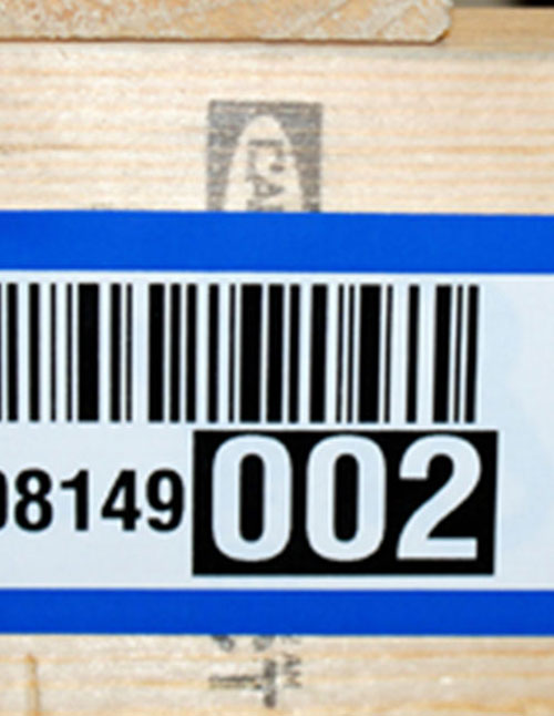 Image of a product with scannable barcode